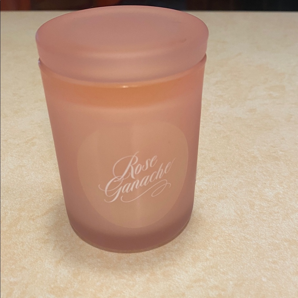 Rose Ganache Pink Candle 3.8 oz.